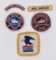 Collection of US Post Office Uniform Patches