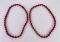 Antique Red Glass Indian Trade Beads
