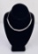 Sterling Silver Choker Necklace