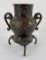 Antique Japanese Bronze Ikebana Vase