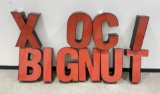 Vintage Lot of 10 Large Lighted Sign Letters