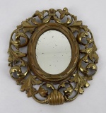 Antique Bronze Rococo Baroque Mirror