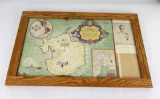 Byrd Antarctic Expedition Map and Print