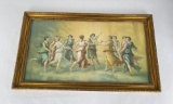 Victorian Apollo and the Nine Muses Print