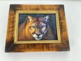 Colt Idol Montana Mountain Lion Painting