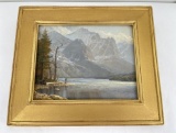 Kenneth Yarus Glacier Park Montana Painting