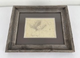 Philip Russell Goodwin Bull Moose Pencil Drawing