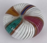 Antique Lutz Blown Glass Paperweight