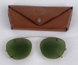 Vintage Ray Ban Clip On Sunglasses 48