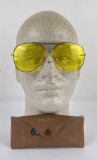 Vintage Bushnell Aviator Shooting Sunglasses