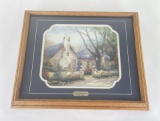 Morning Glory Cottage Thomas Kinkade Print