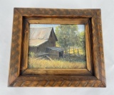 Kenneth Yarus Montana Oil on Board Painting