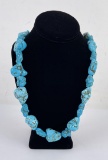 Navajo Turquoise Nugget Necklace