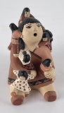 Native American Indian Pottery Story Teller
