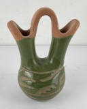Pueblo Indian Pottery Wedding Vase