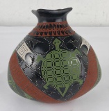 Mata Ortiz Pottery Vase Pot