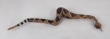 Navajo Indian Made Folk Art Carved Snake