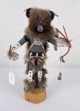 Grey Buffalo Hopi Indian Kachina Doll