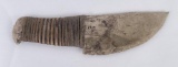 Native American Indian Made Flint Knife