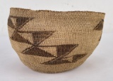 Northern California Hupa Indian Basket