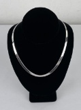 Sterling Silver Herringbone Necklace Chain