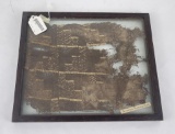 Ancient Peruvian Mummy Cloth Segment