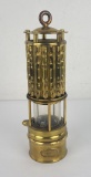 Wolf Safety Lamp Brass Miners Lantern