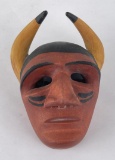 Mexican Carved Dance Mask Devil