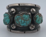 Navajo Sterling Silver Turquoise Ring