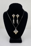 Montana Silversmiths Necklace and Earrings