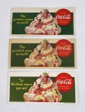 1940 Coca Cola Coke Ink Blotters US Canadian