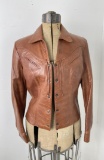 Vintage Remy Leather Fashions Jacket Coat