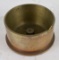 WW2 Trench Art Ashtray from Japanese 105mm Case