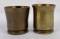 40mm Trench Art Brass Shotglasses Sake Cups