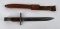US Marked WW2 Ross Rifle Bayonet