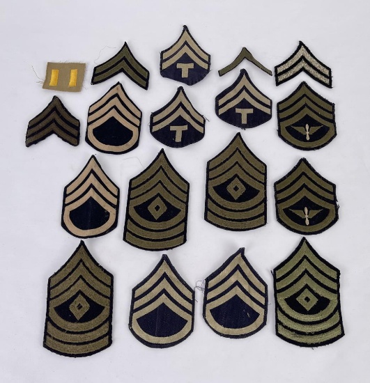 Group of WW2 Chevron Patches
