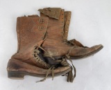 WW1 Leather US Army Nurse Corps Boots