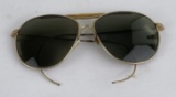 WW2 US Officers Pilots Bausch & Lomb Sunglasses