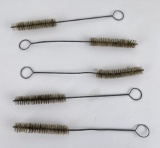 Lot of 5 WW2 1911 Cleaning Rods Brushes