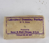 WW1 1917 Dated Medical Dressing Packet