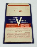WW2 Official Packet of V-Mail