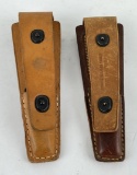 US Army Leather Signal Corps Tool Cases