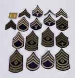 Group of WW2 Chevron Patches