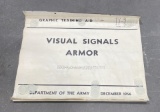 Korean War Training Aid Visual Hand Signals