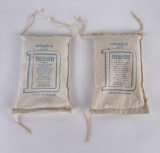 US Army Two Packets of Drying Agent Desiccant