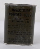 WW2 Insecticide Louse Powder