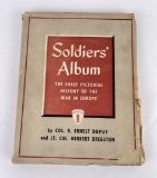 Soldiers' Album History of the War in Europe Book