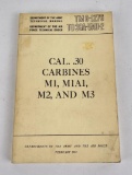 TM 9-1276 M1 Carbine Technical Manual