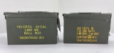 Pair of Military Ammo Cans