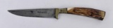 Antique Stag Horn Gamblers Knife